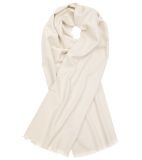 Seidenschal Cream Cream